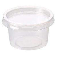 4oz Clear Plastic Cups and Lids x 800