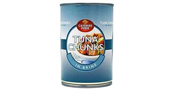 Tuna Chunks in Brine - 1 x 800g tin